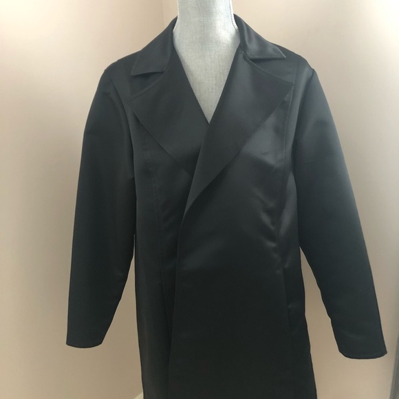 satin evening jacket